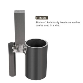 Blacksmith Hardy Anvil Tool 1" Hardy Turning Bending Forge Scrolling Twisting Jig