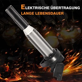 Frankberg Spark Plug Ignition Coil for 1 Series 3 Series 5 Series 7 Series X1 X3 X5 X6 Z3 Z4 C4 DS3 DS4 DS5 M i n i 207 RCZ 2002-2016