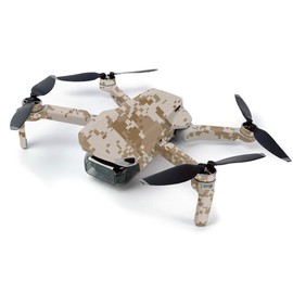 MightySkins Skin for DJI Mavic Mini Portable Drone Quadcopter - Desert Camo | Protective, Durable, and Unique Vinyl Decal wrap cover | Easy To Apply, Remove, and Change Styles | Made in the USA (DJMAVMIN-Desert Camo)