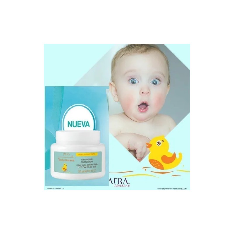 Jafra Crema Solida Corporal Para La Delicada Piel Del Bebe