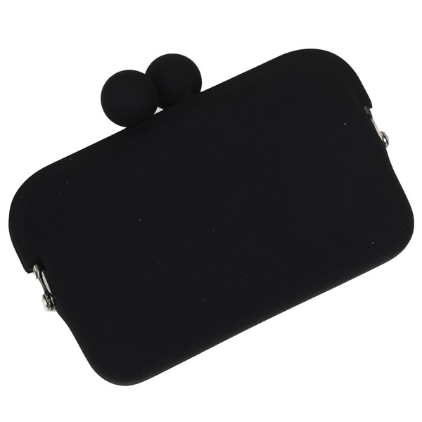 DO-MO Card Case, Pouch, Small Item, Coin Purse, Mini, Black