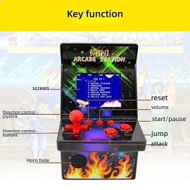 Unbranded Portable Robust Maneuverable Mini Hand-Held Game Console with 200 Built-in Games