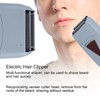 Rechargeable Men Electric Hair Clipper Trimmer Double Head Razor Reciprocating