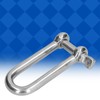 Long D Shackle 304 Stainless Steel Straight Anchor Screw Pin