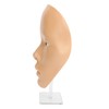 Silicone Makeup Practice Full Face Board with 20ml Cleansing Oil