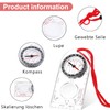 Compass Navigation, Portable Hiking Compass for Navigation, Lightweight Outdoor Compass