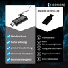 sonero® Micro USB auf USB-C Adapter, kompatibel mit Apple Geräten,