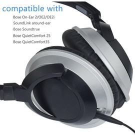 Sqrmekoko QC35 Cable Replacement Soundlink Cord Quietcomfort 35 ii Headphone Audio Wire Compatible with Bose Soundtrue Quietcomfort 35 QC35 ii QC25 700 Wireless Headphones