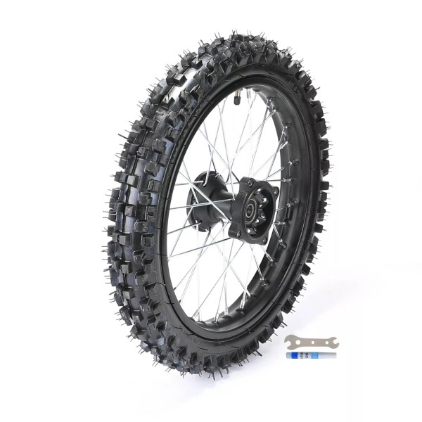 Unbranded 14" Front Wheel Rim Tire Assembly 60/100-14 FOR pit