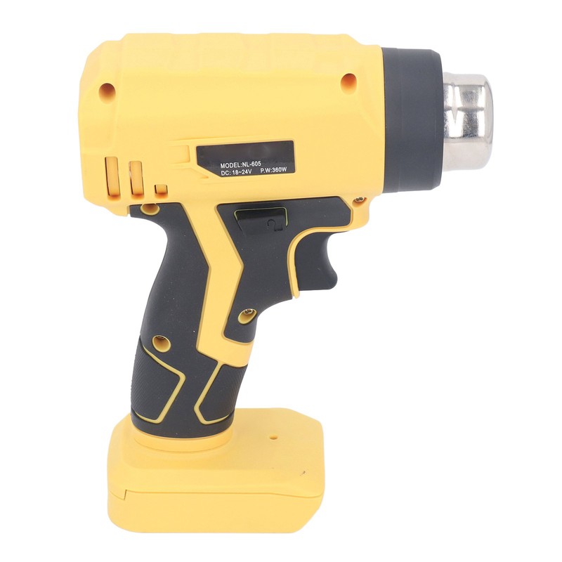 Heat Gun 360W Cordless Hot Air Gun 400℃ Quick Heating