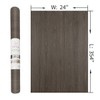 24x354inch Extra Wide Walnut Wood Wallpaper Peel and Stick Dark