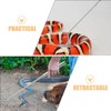 Kisangel Portable Snake Control Device 26 Retractable Snake Catcher Steel