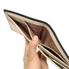 MILAGRO CA-Y-660 Tamponato Leather Bifold Wallet with Coin Purse (Men's