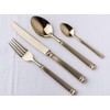 GreenGate - Cutlery Dinner Gold - Set of 4 -