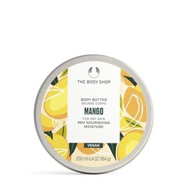 The Body Shop Manteca corporal de mango, hidratante corporal suavizante, 6.5 onzas (paquete de 1)