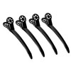 Framar Black Tight Tension Clips - Set of 4 Professional