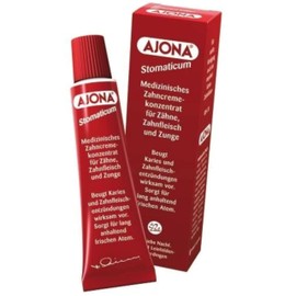 Ajona Stomaticum Toothpaste 25ml (Pack of 3), Prevents Tooth Decay, Ajona Toothpaste with Treseida Thank You for Your Purchase Card