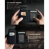 DODENSHA Airtag Card Case RFID Protection Men's Wallet Pop-Up Slim