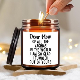 Mothers Day Gifts, Mothers Day Gifts for Mom, Gifts for Mom, Mom Birthday Gifts, Mom Gifts, Mother's Day Gifts, Unique Cool Gifts for New Moms, Mom Gifts from Daughters & Sons, Funny Scented Candles