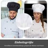 Risipu Chefs Hat with Elastic Band, Unisex Chef Hat with