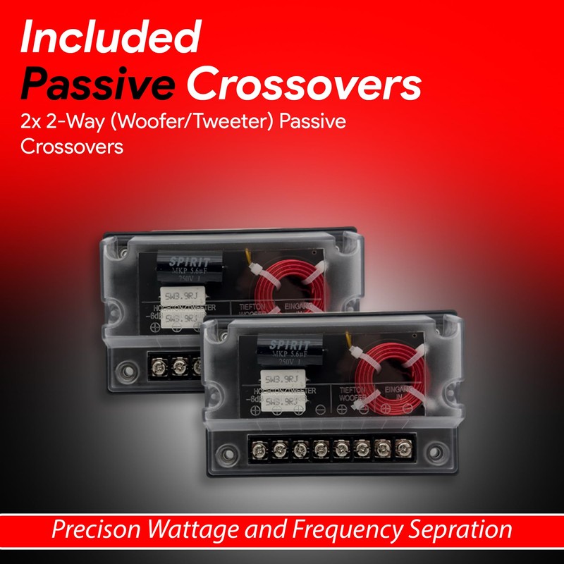 MB Quart XS2-216 6.5-Inch 240 Watt Component 2-Way Speaker System