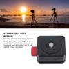 Mini V Lock V Mount Quick Release Plate Aluminum Alloy