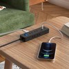 SAYBOUR LC-6C1S-2A1C Power Strip, USB Extension Cord, 6.5 ft (2.5