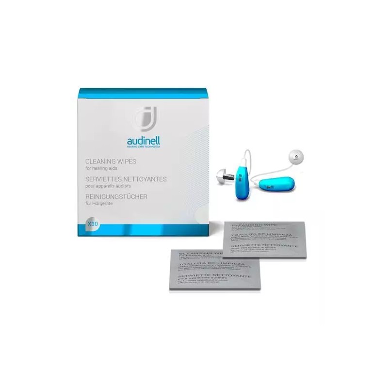 MG Development Audinell Cleaning Wipes - 30 Individually Wrapped Wipes
