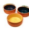 Terracotta Coloured Ramekins Set of 3 Round 12cm Serving Tapas