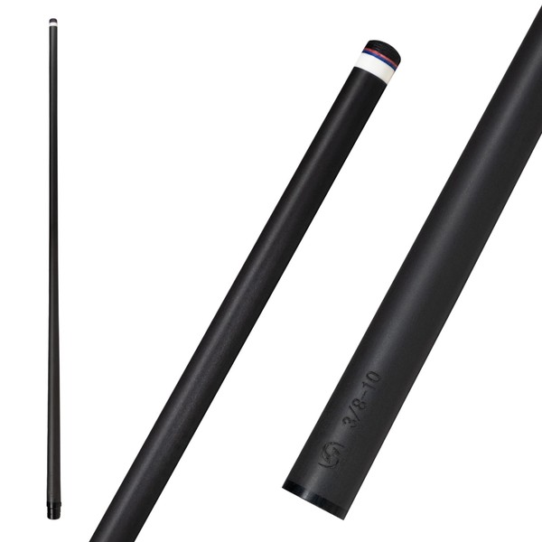 CUEDESG Carbon Fiber Pool Cue Stick Shaft 10.5mm/11.8mm/12.5mm,Low Deflection Pool