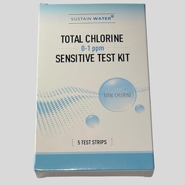 Drinking Water Test Kit for Chlorine, High Sensitivity Tap Water Testing Kit (Chlorine Test Kit)(5x Tests)