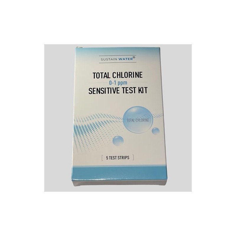 Drinking Water Test Kit for Chlorine, High Sensitivity Tap Water