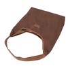 Shoulder Bag for Women Soft PU Leather Minimalistic Top Handle