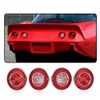 ALLGOOD Tail Lights Assembly, w/o Bulbs, Compatible with Corvette 1975-1979,