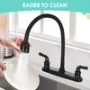 RV Kitchen Faucet Non-Metallic, Flexible Spout for Campers, Motorhomes, Travel