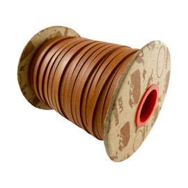 Tan, LHG Kangaroo Lace by SLC, 1/4" x 25 Yards