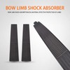 NIKA ARCHERY 4 Pairs Archery Bow Limbs Silencer Recurve Bow