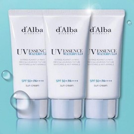 Dalba Waterful Essence Tone-Up Sun Cream Moisturizing Sun Cream 50ml x 3 (35776177) / 달바 워터풀 에센스 톤업 선크림 수분썬크림 50ml x 3개 (35776177)