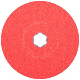 PFERD 40733 Combiclick Fibre Disc, Ceramic Oxide Co-Cool, 5" Diameter, 12200 RPM, 36 Grit (Pack of 25)