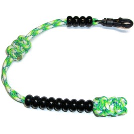RedVex Ranger Style Paracord Pace Counter Beads 13 inch - Choose your Color (Green Flux)
