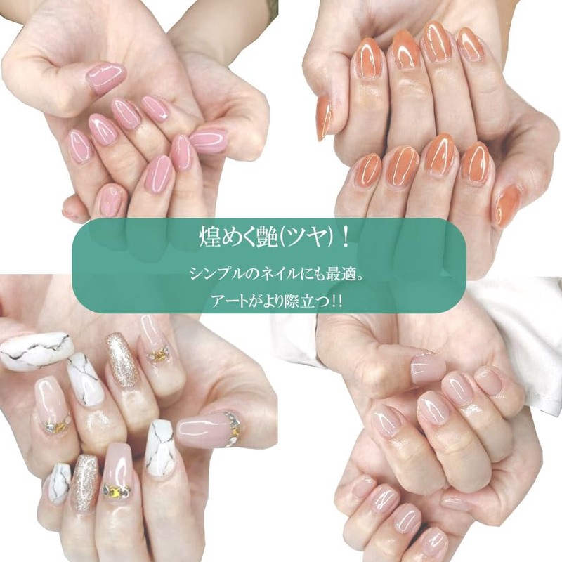LinoGel Top Coat, Top Gel, Domestic Gel, Nail Top, 1.1