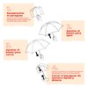 PracticDomus Folding and Compact Umbrella for Women, Design Art Collection