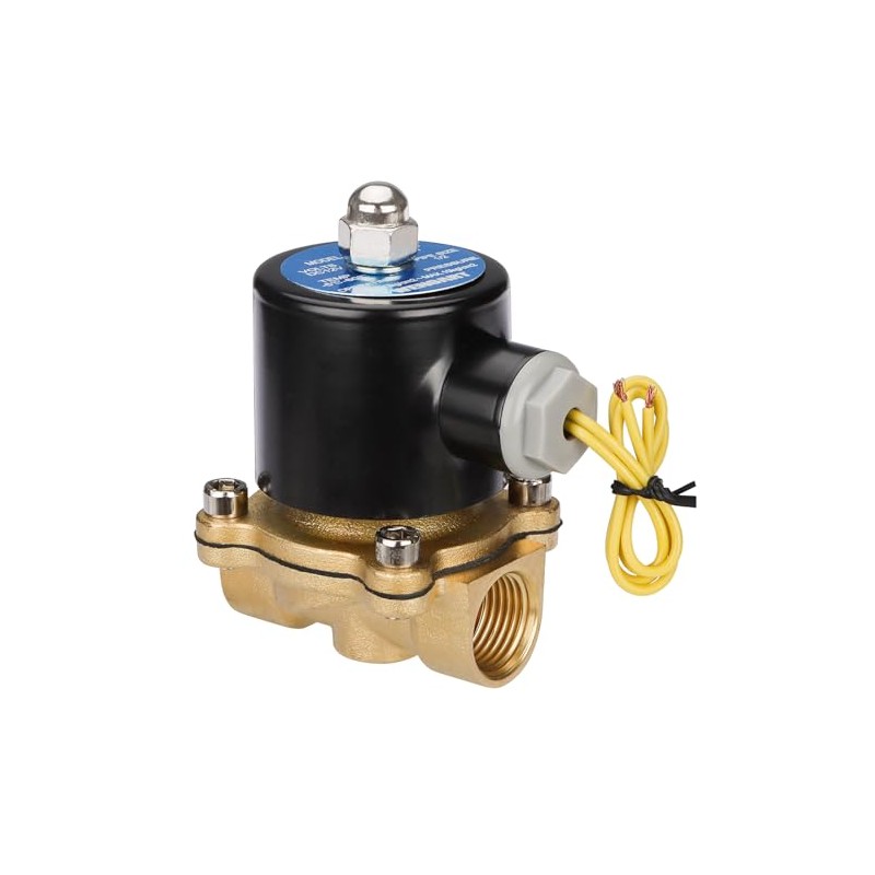 Wengart Electric Solenoid Water Valve 2W,2-Way 2 Postion Normally Closed