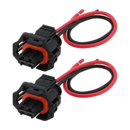 VGOL 2pcs Coolant Temperature Sensor Plug Harness 1338370 Compatible with Vauxhall Astra