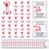Gejoy 25 Set Small Flamingo Appreciation Gifts Bulk Include Positive