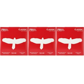 PRS Classic Electric Guitar Strings - .0095-.044 Custom Light 3-pack