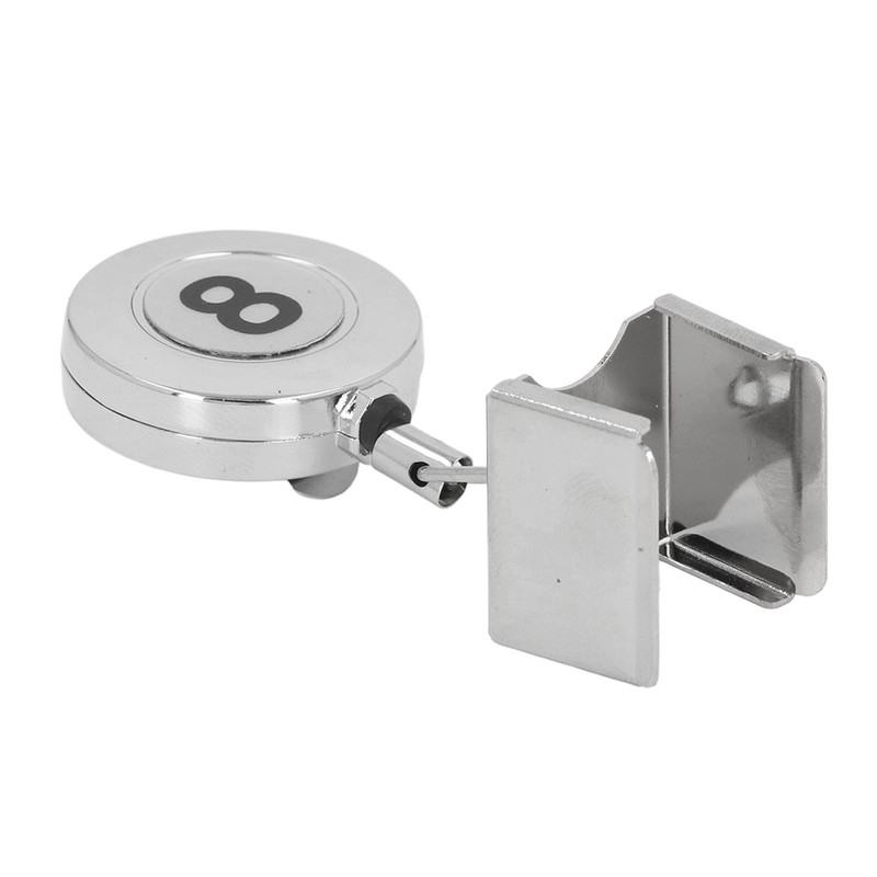 Billiard Cue Chalk Holder Metal Retractable Pocket Pool Cue Chalk