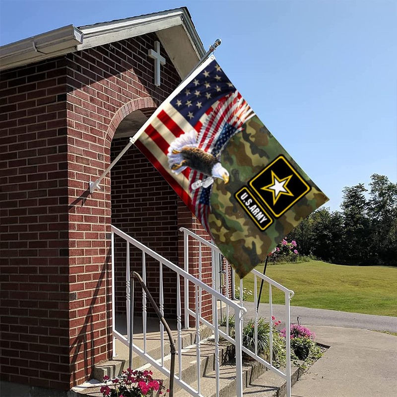 2but American Eagle Veteran Flag Military Flags Tapestry banner 3x5ft