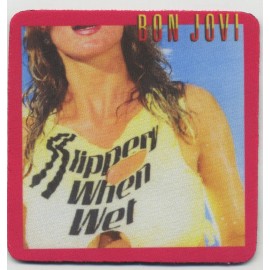 Bon Jovi Record  Album COASTER - Slippery When Wet