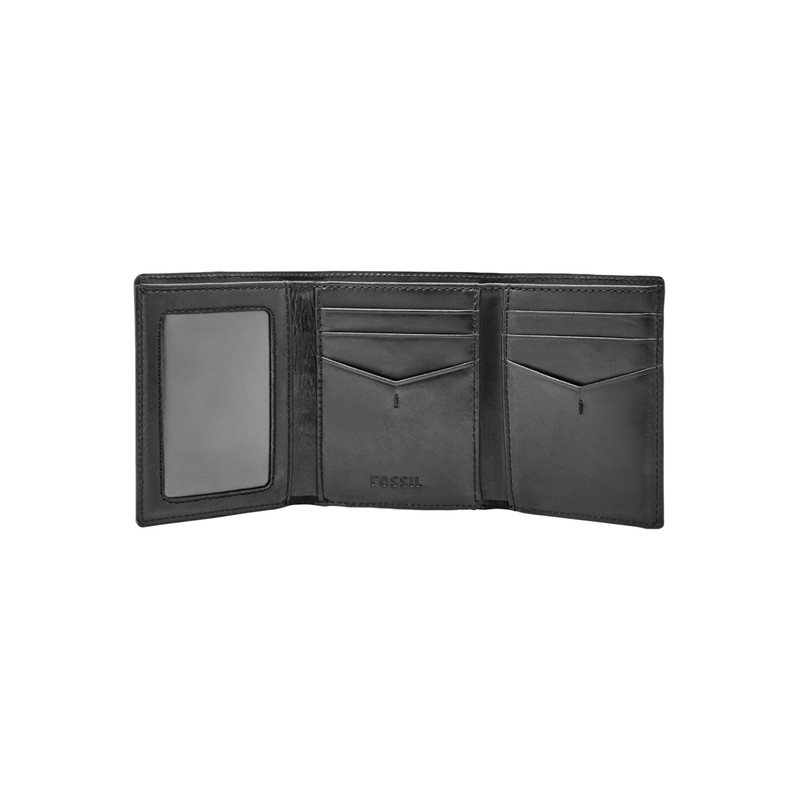 Fossil Tri-Fold Wallet Allen, black